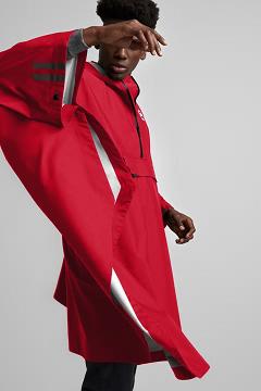 Chamarras Canada Goose Hombre Mexico - Field Poncho Chubasquero Rojos GR4135027